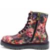 HEAVENLY FEET WOMENS ZIP LACE ANKLE BOOT - ROSE PEONY